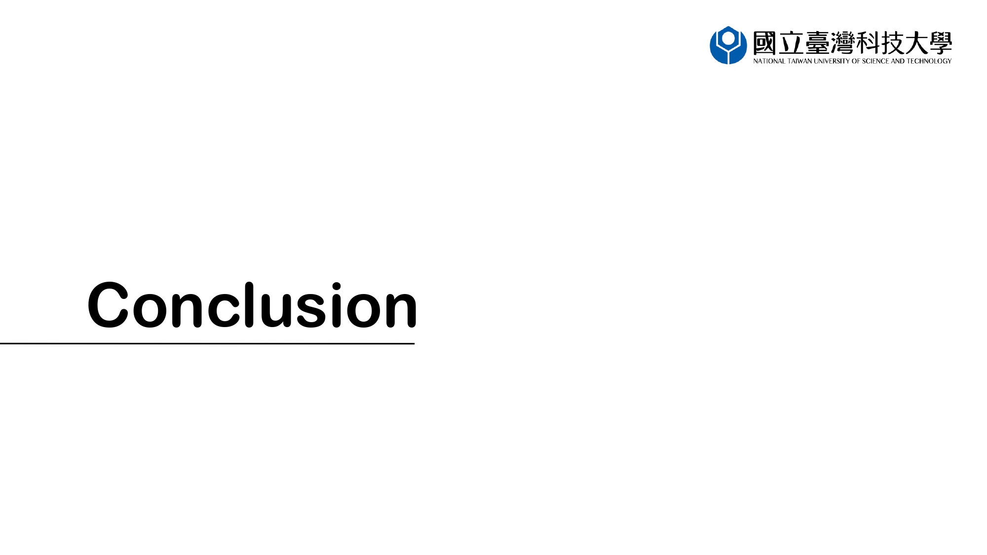 The final part is conclusion.